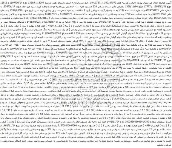 م زایده ششدانگ اعیان پلاک ثبتی 12 ( دوازده ) فرعی از 3 ( سه ) فرعی از 4930
