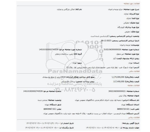 عرصه و اعیان