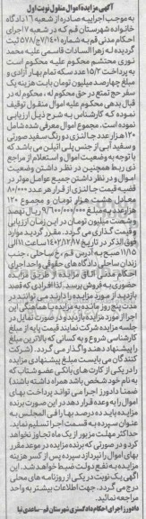 مزایده فروش 120 هزار جا لنزی دو رنگ سفید صورتی و سفید آبی از جنس پلی اتیلن