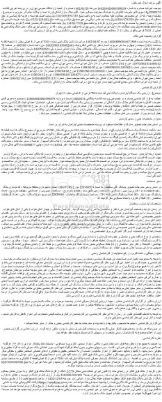 مزایده یک دستگاه آپارتمان به پلاک ثبتی قید شده 7033 فرعی از 8 اصلی