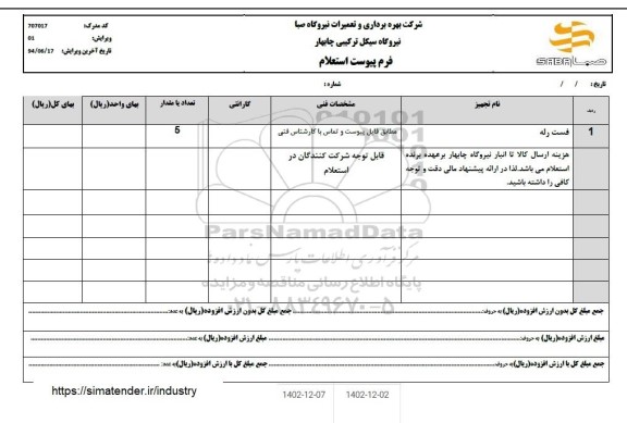 استعلام فست رله
