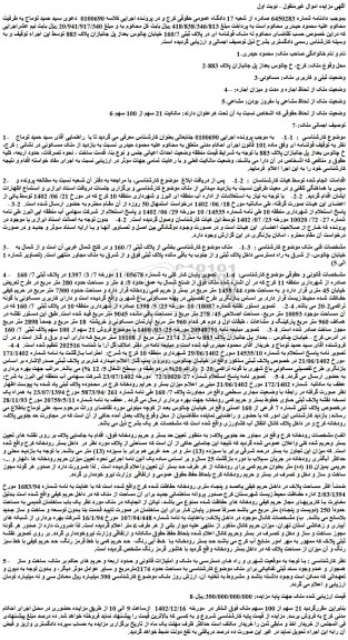 مزایده یک باب ساختمان قدیمی به مساحت حدوداً 250
