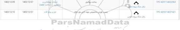 استعلام ساخت پیگتیل ...
