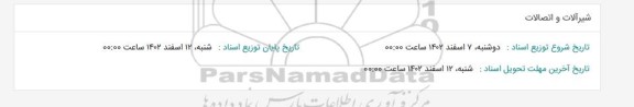 استعلام شیرآلات و اتصالات