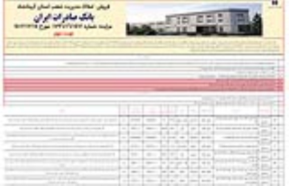 مزایده فروش تعدادی از املاک - نوبت دوم