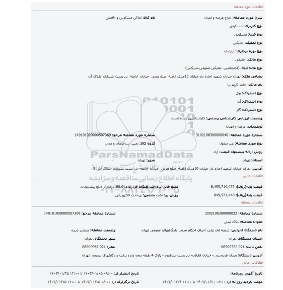 عرصه و اعیان
