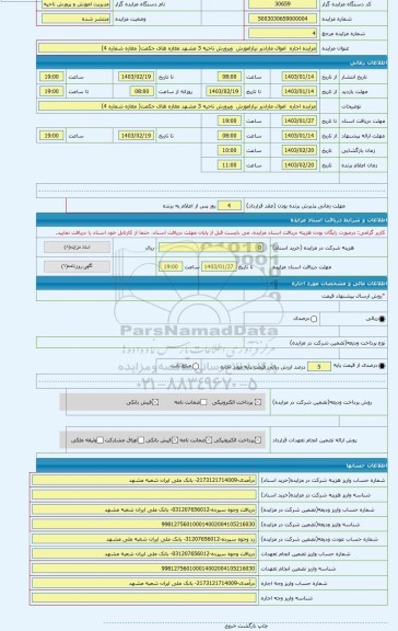 مزایده ، مزایده اجاره  اموال مازادبر نیازاموزش  وپرورش ناحیه 3 مشهد مغازه های حکمت( مغازه شماره 4)