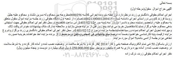 مزایده فروش باسکول 50 تنی تمام الکترونیک صفحه بتنی ( کارا 2014 )کار کرده