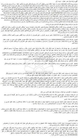 مزایده فروش ساختمان مسکونی ویلایی