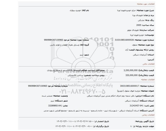 خودرو هیوندا ورنا