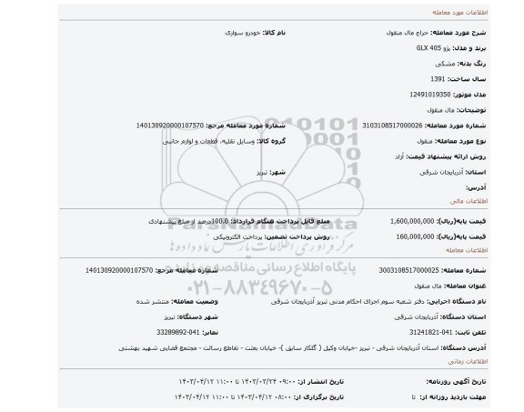 مال منقول