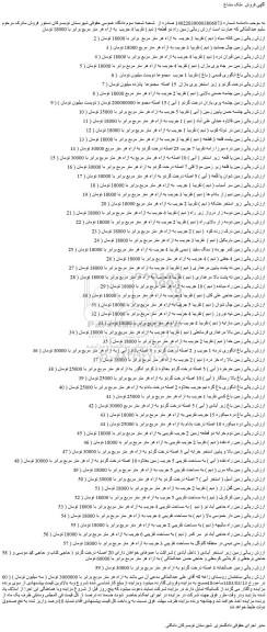مزایده فروش زمین کاله سیاه ( دیم ) تقریبا 3 جریب
