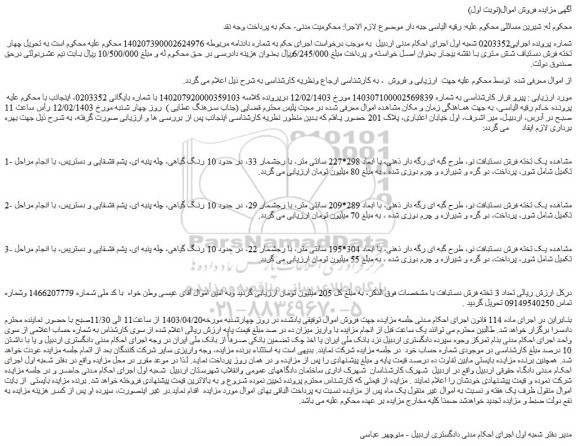 مزایده فروش یک تخته فرش دستبافت نو، طرح گبه ای رگه دار ذهنی