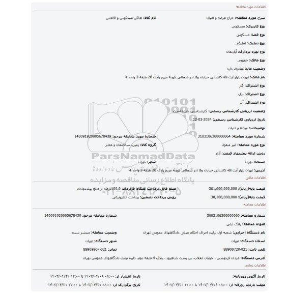 عرصه و اعیان