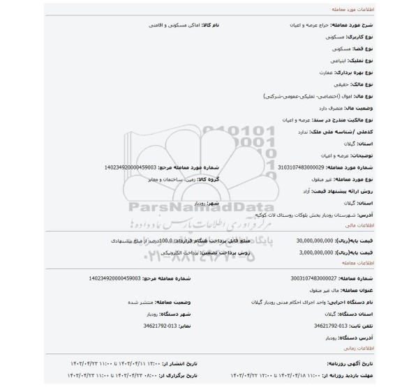 عرصه و اعیان