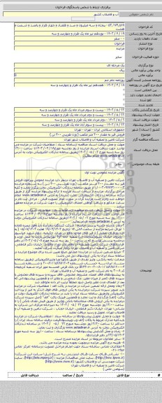 مزایده, فروش قیر به مقدار ۳۰۰ متر مکعب ( وزن تقریبی ۴۰۰ تن )