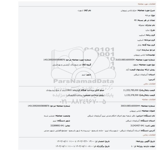 لباس زیرپوش