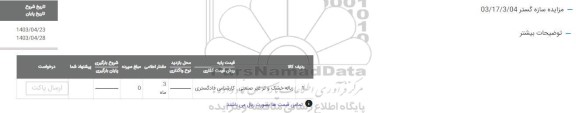 مزایده زباله خشک و تر غیر صنعتی