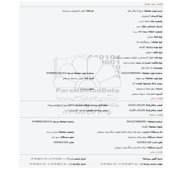 6 دانگ ملک