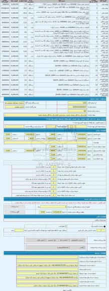 مزایده ، لوازم برقی وخانگی مختلف وغیره