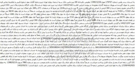آگهی مزایده ششدانگ یکباب کارگاه بشماره پلاک ثبتی 1331 فرعی از 8 اصلی مفروز و مجزا شده از 300 فرعی از اصلی