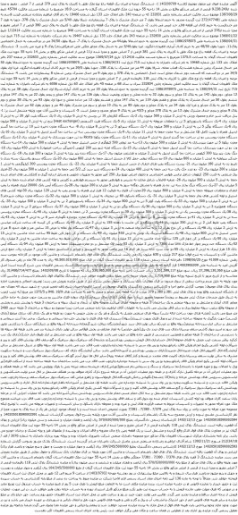 آگهی مزایده ششدانگ عرصه و اعیان یک قطعه باغ نوع ملک طلق با کاربری به پلاک ثبتی 379 فرعی از 7 اصلی ، مفروز و مجزا شده از9،238،249 فرعی از اصلی و غیره ...