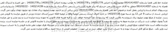 مزایده تلفن همراه