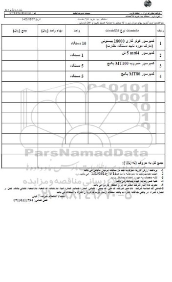استعلام کمپرسور کولر گازی 18000 پیستونی مارک اصلی .....