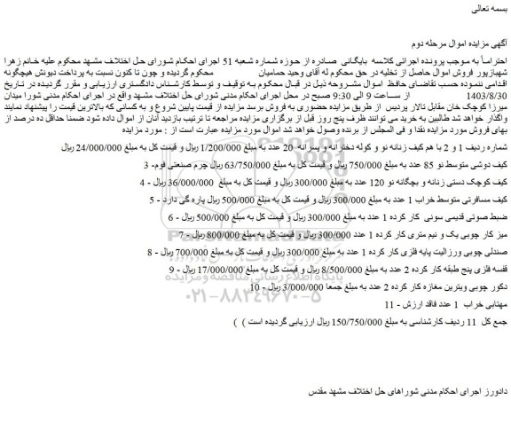 مزایده فروش کیف زنانه نو و کوله دخترانه و پسرانه  20 عدد و...