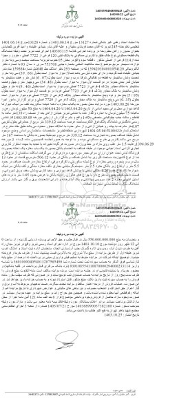 مزایده فروش ششدانگ یک قطعه مسکونی با کاربری مسکونی 
