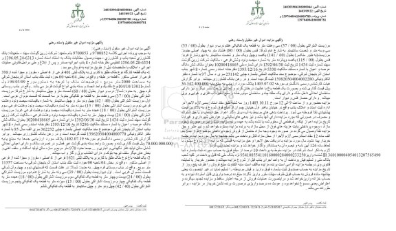 مزایده یک قطعه کارگاه به پلاک ثبتی 401 فرعی از 4 اصلی به مساحت 2000 مترمربع