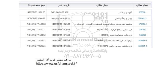 استعلام گیر موتور فلندر ...