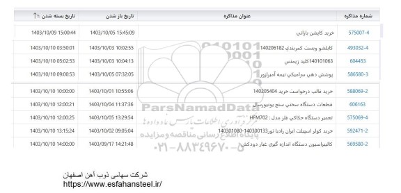 استعلام خرید کاپشن بارانی و ... 