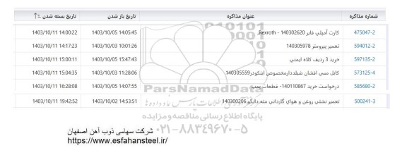 استعلام کارت آمپلی فایر....