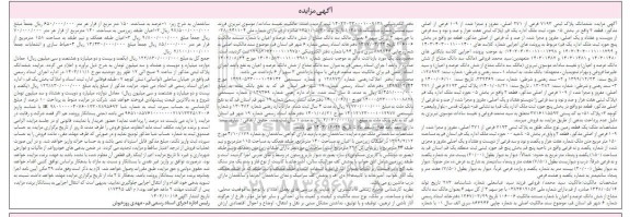 مزایده فروش یک قطعه زمین به مساحت 150 مترمربع 
