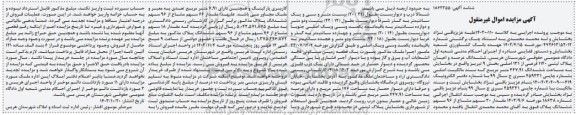 مزایده فروش عرصه و اعیان پلاک ثبتی 1140 فرعی از 131 اصلی