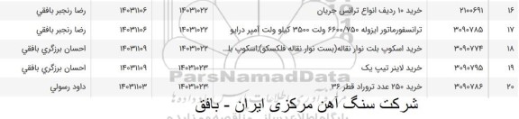 استعلام ترانسفورماتور ایزوله 6600.750...