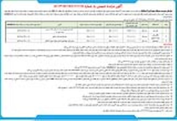 مزایده اجاره سه مورد از جایگاه های تک منظوره گاز CNG