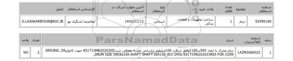 استعلام درام