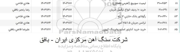 استعلام لیمیت سوییچ 