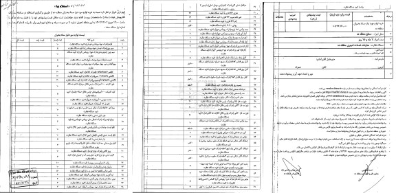 استعلام بها خرید لوازم مورد نیاز ستاد بحران منطقه ده ...