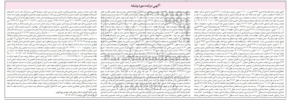 مزایده فروش ششدانگ پلاک ثبتی 7936 فرعی از 10600 اصلی