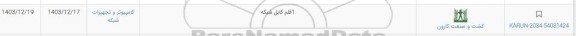 استعلام 1 قلم کابل شبکه 