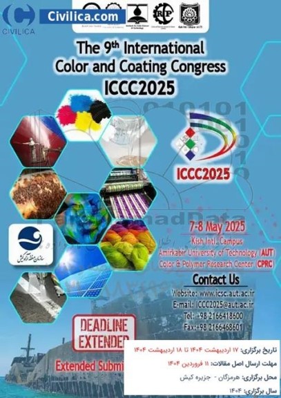 thr 9th international color and coating congress