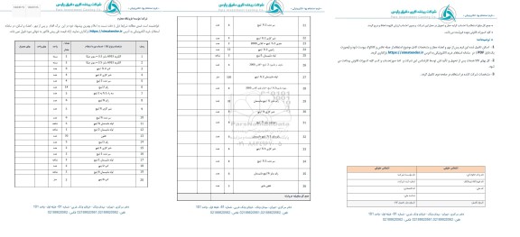 استعلام الکترود و...