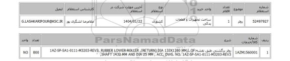 استعلام رولر