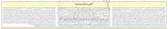 مزایده فروش ششدانگ پلاک ثبتی 19960 فرعی از 291 اصلی