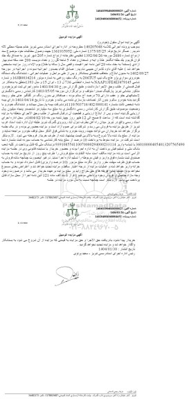 مزایده یک دستگاه خودرو سواری پژو هاج بک رنگ سفید