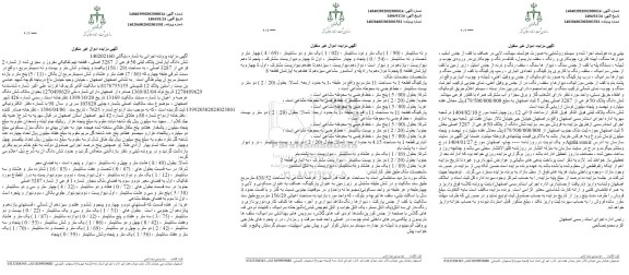 مزایده فروش یک آپارتمان به پلاک ثبتی 50 فرعی از 3287 اصلی