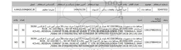 استعلام محافظ جان